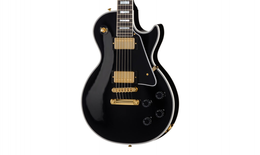 Gibson Les Paul Custom Long Scale, Gibson Les Paul 2026, nuova Les Paul Custom, Gibson Custom Shop, Les Paul scala 25,5, Gibson Black Beauty, Gibson chitarre elettriche