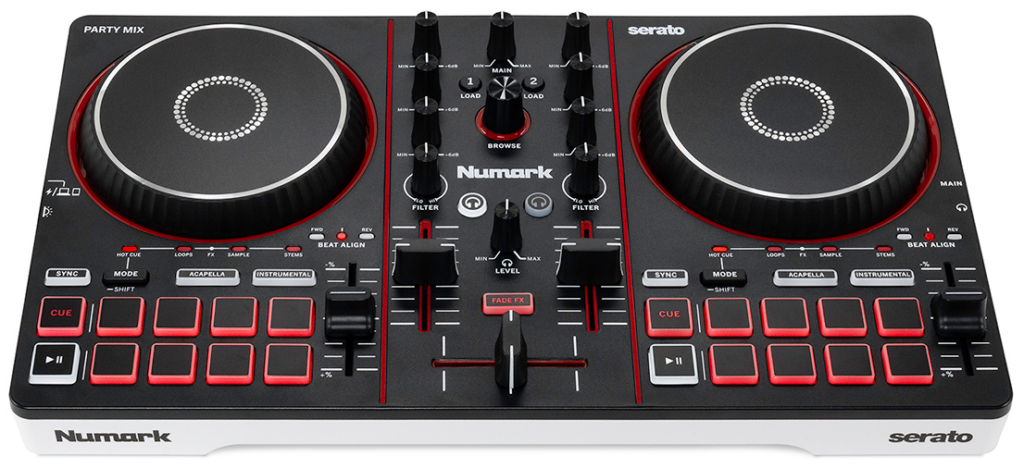 party mix III numark Mixtrack GO DJPoint.net MPI Electronics sm strumenti musicali
