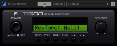 tg100 reverb
