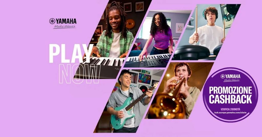 cashback Yamaha 2026, promozione Yamaha, Yamaha cashback, play now, 2026