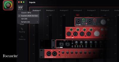 focusrite control 2