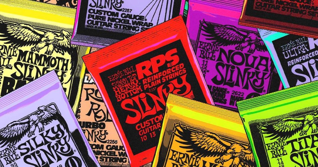 Ernie Ball Slinky, Expansion Set, corde chitarra, corde basso, Slinky Nickel Wound, Slinky RPS