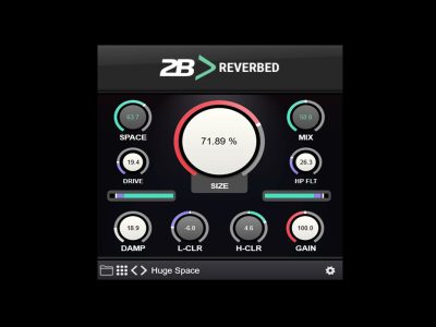 2B Played, 2B Reverbed, Reverb, Riverbero, VST3, Audio Plugin, Music Production