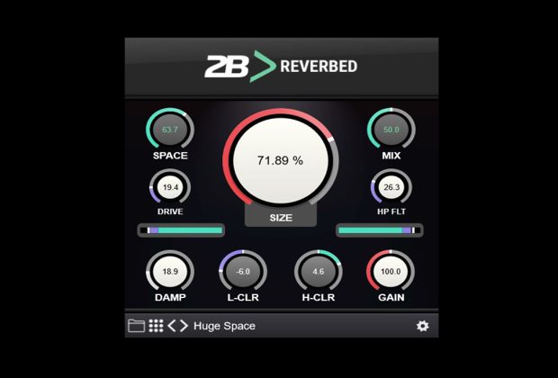 2B Played, 2B Reverbed, Reverb, Riverbero, VST3, Audio Plugin, Music Production