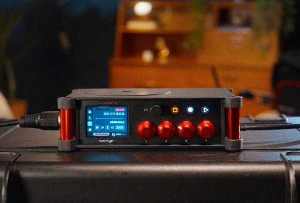 Behringer Flow 4, Behringer, FLOW 4V, FLOW 4VIO, firmware 1.4, SimplyPUT, StageConnect, recording, audio video, 32-bit float