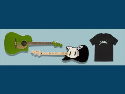 back-to-school, Fender si torna a scuola, Fender Back to School, chitarre Fender per studenti, Fender Mustang, Fender Mustang Bass PJ, Fender Redondo Player, accessori Fender