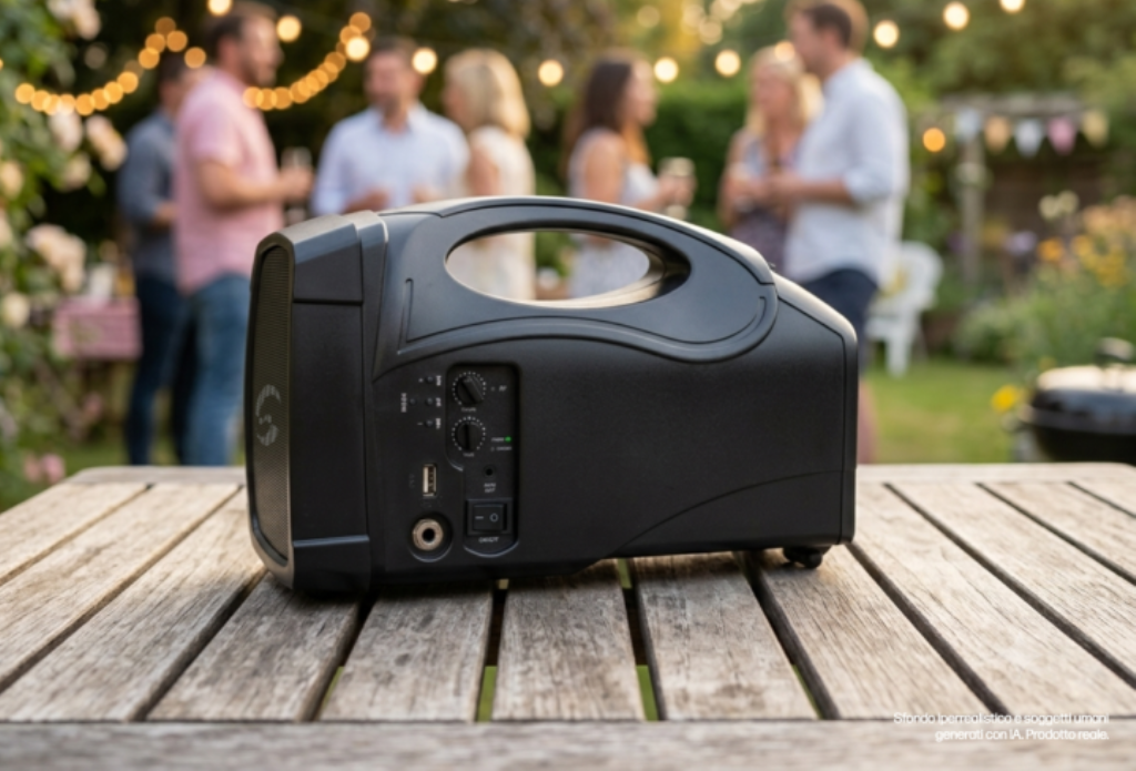 Soundsation PocketLive 630, PA portatile, diffusore a batteria, microfono wireless, UHF, Bluetooth, sistemi PA, FRENEXPORT