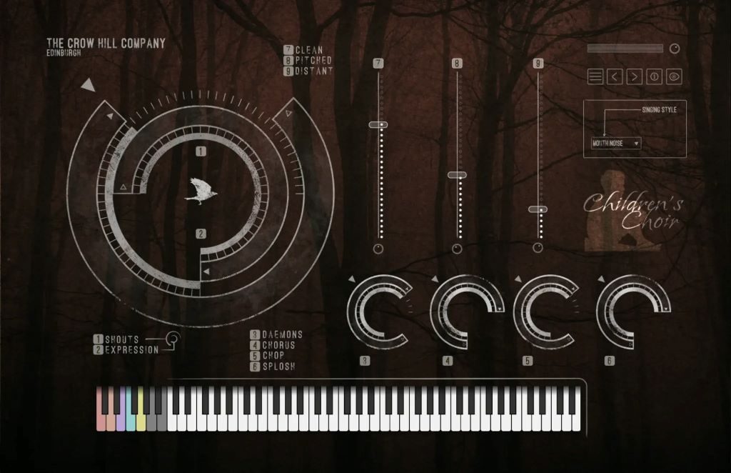 The Crow Hill Company, Children’s Choir, coro, voci infantili, sound design, colonne sonore, horror, thriller, plugin, sample library, musica per immagini