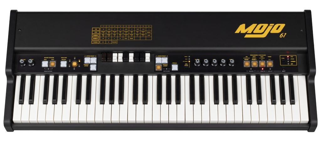 Crumar Mojo61, Lower Manual, organi, tastiere, MIDI, controller MIDI, PULSE 6105WF