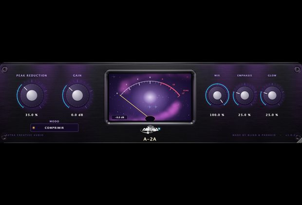 Astra Creative Audio, Astra A-2A, BLIKO, Phonkidprod, compressore ottico, valvole, plug-in gratis, VST3, AU, audio plugin