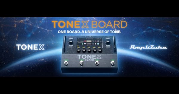 IK Multimedia, TONEX Board, TONEX, AmpliTube, AI Machine Modeling, Tone Models, ToneNET, amp modeling, pedaliera, effetti chitarra