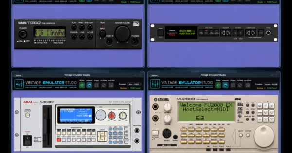 Autodafe, Vintage Emulator Studio, VES, MAME, synth vintage, sampler, drum machine, plugin, freeware, open source