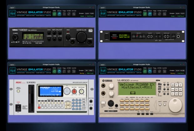 Autodafe, Vintage Emulator Studio, VES, MAME, synth vintage, sampler, drum machine, plugin, freeware, open source