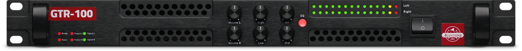Avantone Pro, GTR-100, guitar modeller, power amp, amplificatore chitarra, rack, Classe A/B, Cab Sim