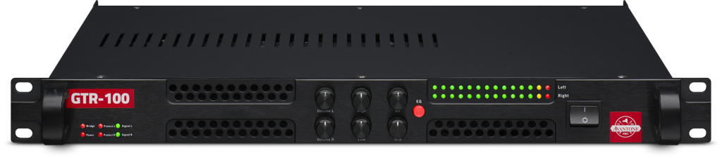 Avantone Pro, GTR-100, guitar modeller, power amp, amplificatore chitarra, rack, Classe A/B, Cab Sim