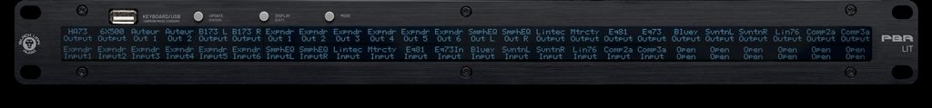 Black Lion Audio, PBR LIT, patchbay, recording, studio, rack, Patchcad, pro audio