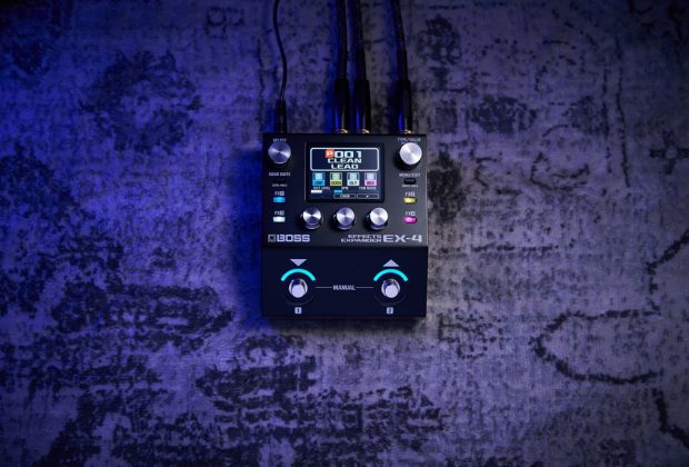 BOSS EX-4, Effects Expander, effetti chitarra, pedalboard, multieffetto, effetti BOSS, MIDI, pedali chitarra