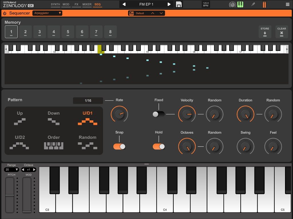 Roland ZENOLOGY, ZENOLOGY GX, Roland, ZEN-Core, iPad, AUv3, sintetizzatori, software musicali, Roland Cloud, iOS