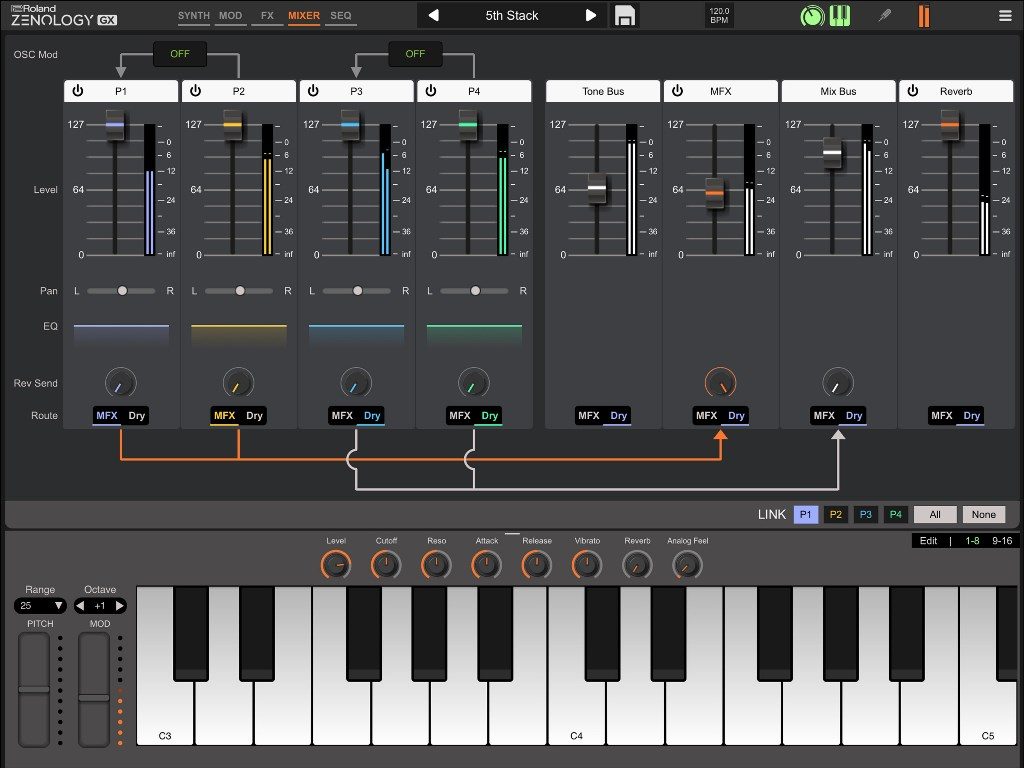 Roland ZENOLOGY, ZENOLOGY GX, Roland, ZEN-Core, iPad, AUv3, sintetizzatori, software musicali, Roland Cloud, iOS