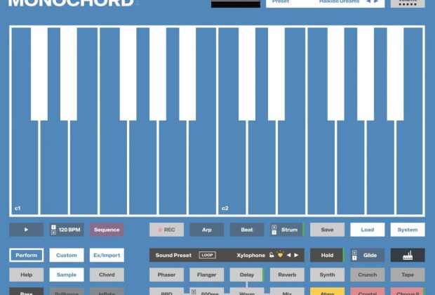 orph, MONOCHORD, plugin, strumenti virtuali, VST3, Audio Unit, software musicale, chord instrument, multisampler, sound design, synth, MIDI, DAW