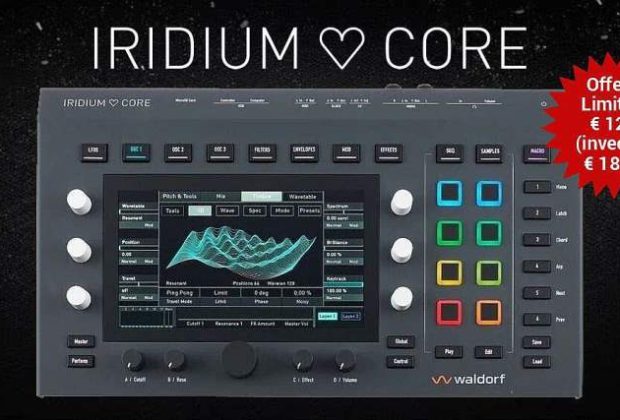 Waldorf Iridium Core, sintetizzatori, synth, sintetizzatori desktop, Sound Wave Distribution