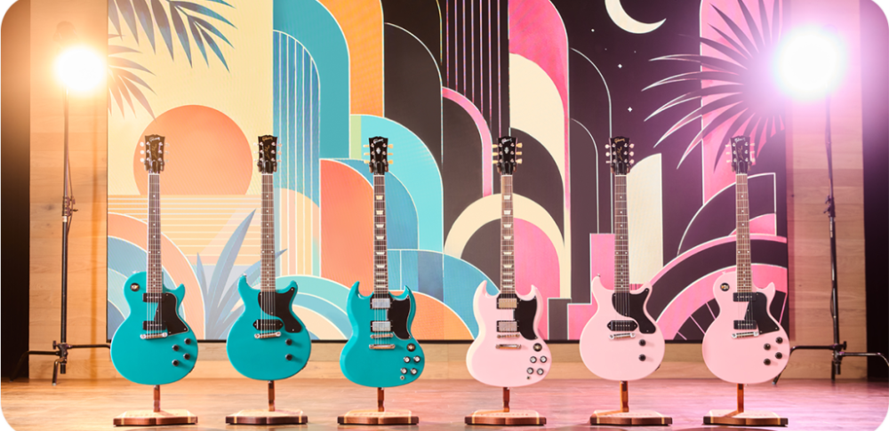 Gibson, Gibson Garage, Miami garage, Les Paul, SG, Epiphone, Gibson Custom, MESA/Boogie, chitarre elettriche