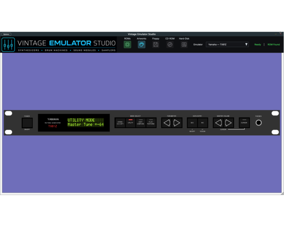 Autodafe, Vintage Emulator Studio, VES, MAME, synth vintage, sampler, drum machine, plugin, freeware, open source