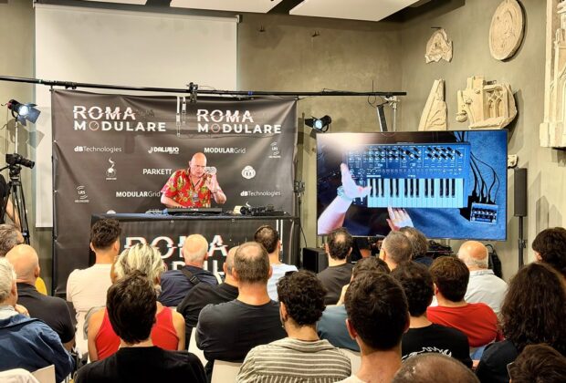 roma modulare 2026, alfredo migliavacca, sm strumenti musicali, luoghi del suono, news, reportage, sintetizzatori, synth, musica elettronica, roma modulare