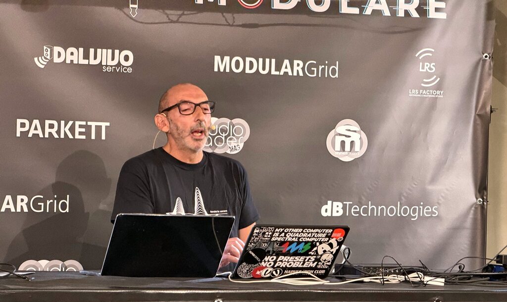 roma modulare 2026, alfredo migliavacca, sm strumenti musicali, luoghi del suono, news, reportage, sintetizzatori, synth, musica elettronica, roma modulare