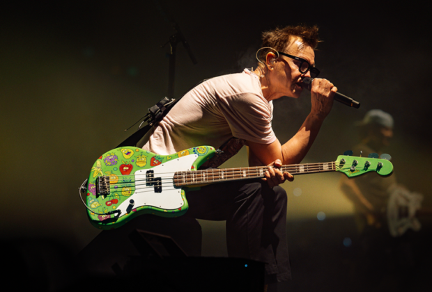 Fender, Mark Hoppus, blink-182, Jaguar Bass, basso elettrico, Seymour Duncan, strumenti musicali, signature bass, pop punk, news