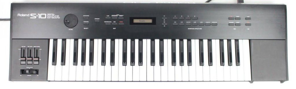 Roland, Serie S, sampler Roland, sampling, S-10, S-50, S-330, S-550, S-760, S-770, vintage, storia, strumenti musicali, musica elettronica, riccardo gerbi