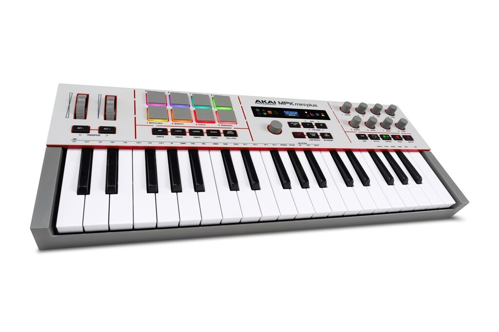 Akai Professional MPK Mini Plus II, Master keyboard MIDI, Controller MIDI, Tastiere MIDI, MPC, Produzione musicale, Ableton Live, Native Instruments, Sintetizzatori modulari, news, midiware