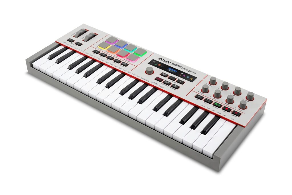Akai Professional MPK Mini Plus II, Master keyboard MIDI, Controller MIDI, Tastiere MIDI, MPC, Produzione musicale, Ableton Live, Native Instruments, Sintetizzatori modulari, news, midiware