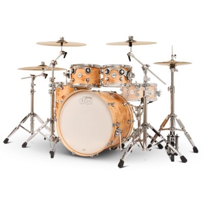 DW Drums, Drum Workshop, Design Series Exotic, Mapa Burl, batterie acustiche, betulla europea, rullanti, novità strumenti musicali, news, dw design series