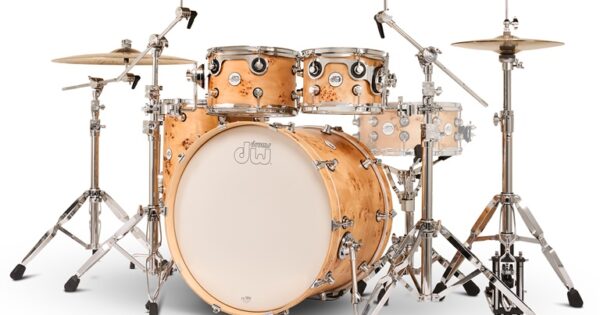 DW Drums, Drum Workshop, Design Series Exotic, Mapa Burl, batterie acustiche, betulla europea, rullanti, novità strumenti musicali, news, dw design series