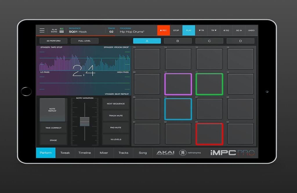 Akai Professional, iMPC Pro 2, Stem Splitter AI, AUv3, iPad, iOS, iPadOS, sampler, beatmaking, produzione musicale, intelligenza artificiale, midiware, news