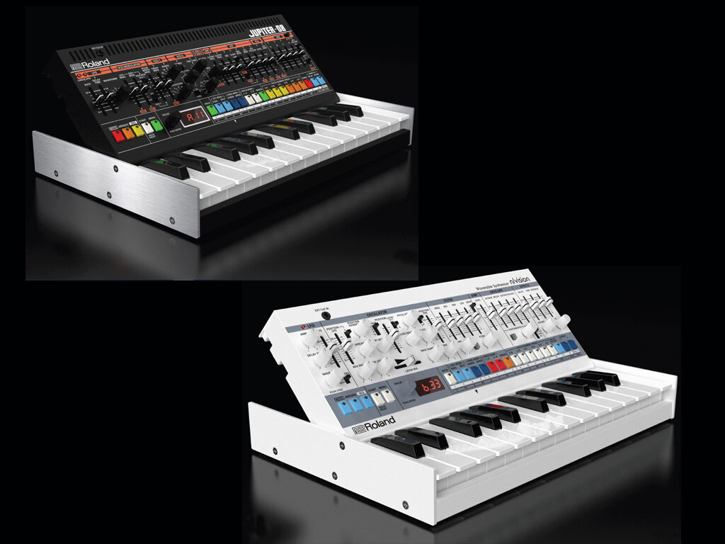 Roland, Roland n/vision, Roland JUPITER-08, Roland Boutique, JUPITER-8, sintetizzatori Roland, sintetizzatori wavetable, sintetizzatori polifonici, sound design, musica elettronica, sequencer polifonico, strumenti musicali elettronici