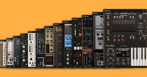 GForce Software, Axxess, M-Tron Select 2, plugin gratuiti, sintetizzatori virtuali, Mellotron, ARP Axxe, virtual instruments, VST3, software musicale, plugin VST, musica elettronica, news