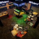 Roland, Roland Store New York, BOSS, Drum Workshop, DW, TR-808, sintetizzatori, pianoforti digitali, strumenti musicali, New York, manuele barbini, news