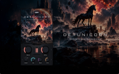 UJAM, DETUNICORN, sintetizzatori software, plug-in VST, hypersaw, supersaw, produzione musicale, musica elettronica, hyperpop, plug-in gratuiti, news