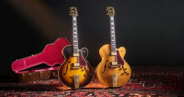 Gibson, Gibson Custom Shop, L-5 CES, chitarre archtop, chitarre elettriche, chitarre jazz, Custombucker, Historic Reissue, gibson custom 1957