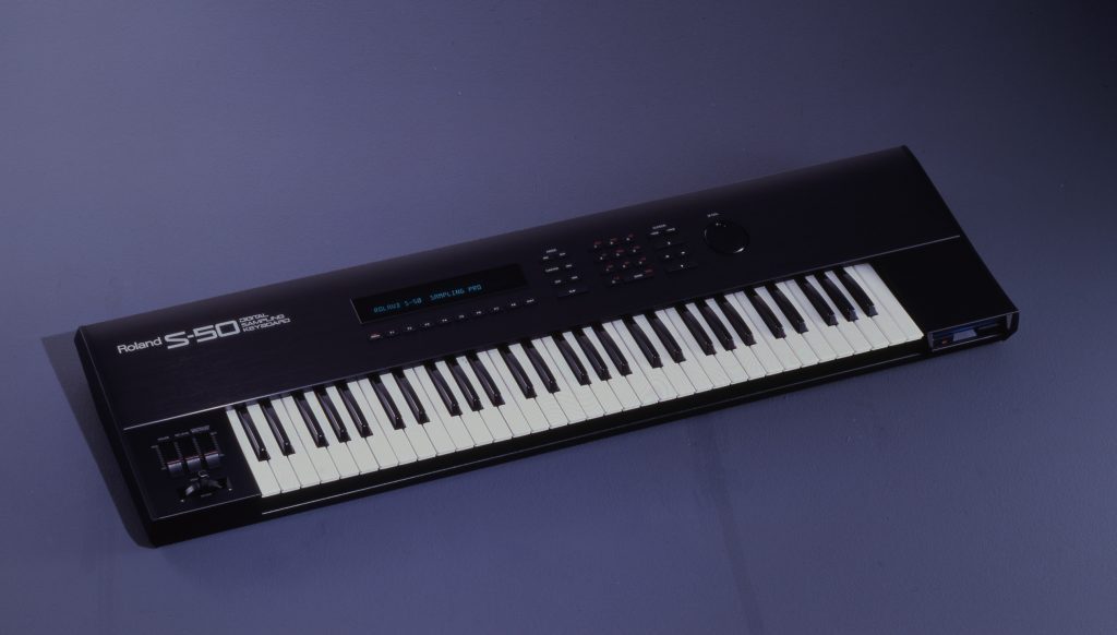 Roland, Serie S, sampler Roland, sampling, S-10, S-50, S-330, S-550, S-760, S-770, vintage, storia, strumenti musicali, musica elettronica, riccardo gerbi
