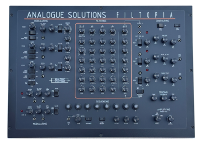 Analogue Solutions, Filtopia, sintetizzatori analogici, monosynth, sintetizzatori hardware, Oberheim SEM, sound design, sequencer CV, musica elettronica, news