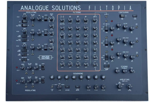 Analogue Solutions, Filtopia, sintetizzatori analogici, monosynth, sintetizzatori hardware, Oberheim SEM, sound design, sequencer CV, musica elettronica, news