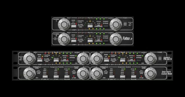 Universal Audio, Empirical Labs, FATSO, UAD, UAD Native, FATSO Jr, FATSO Sr, plugin audio, saturazione analogica, compressione audio, recording, produzione musicale, mixaggio audio, home recording, UAD Spark Studio