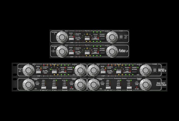 Universal Audio, Empirical Labs, FATSO, UAD, UAD Native, FATSO Jr, FATSO Sr, plugin audio, saturazione analogica, compressione audio, recording, produzione musicale, mixaggio audio, home recording, UAD Spark Studio