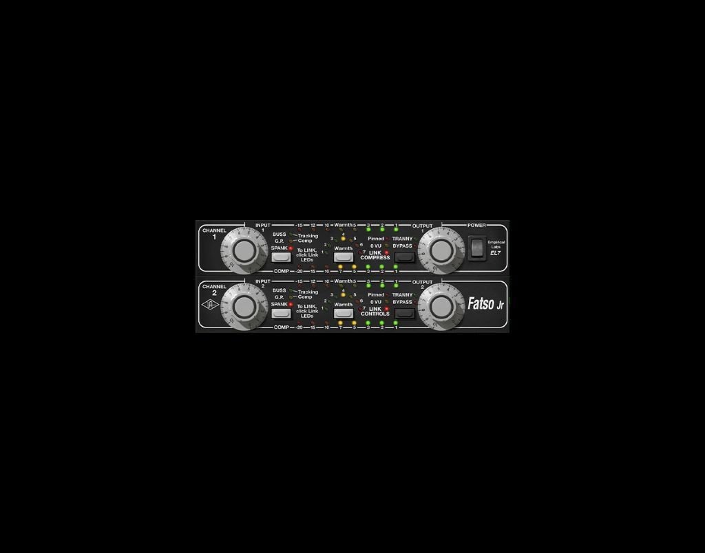 Universal Audio, Empirical Labs, FATSO, UAD, UAD Native, FATSO Jr, FATSO Sr, plugin audio, saturazione analogica, compressione audio, recording, produzione musicale, mixaggio audio, home recording, UAD Spark Studio