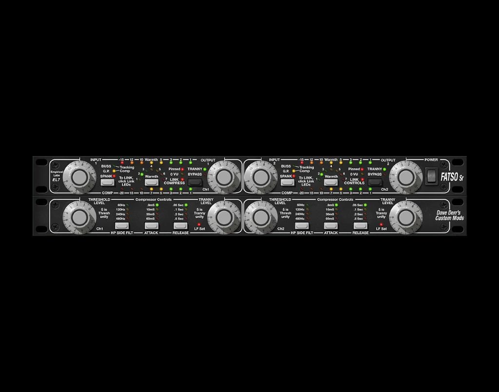 Universal Audio, Empirical Labs, FATSO, UAD, UAD Native, FATSO Jr, FATSO Sr, plugin audio, saturazione analogica, compressione audio, recording, produzione musicale, mixaggio audio, home recording, UAD Spark Studio