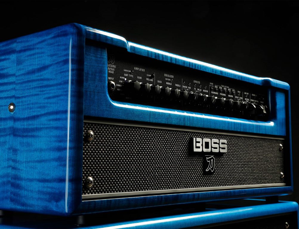 BOSS Katana, Katana Artist Gen 3, Katana Artist Head Gen 3, Katana Cabinet 212 Waza, amplificatori per chitarra, amplificatori BOSS, edizioni speciali, anniversario Katana, news