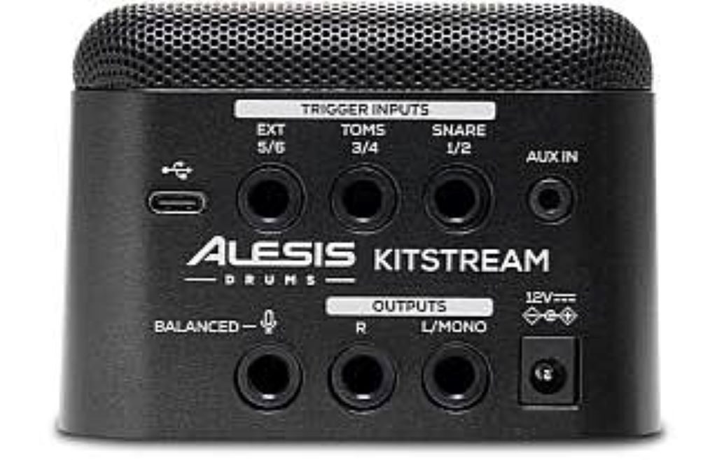 Alesis, Alesis Kitstream, batteria acustica, registrazione batteria, drum recording, drum streaming, batteria ibrida, trigger MIDI, home recording, Ableton Live Lite, soundwave, news